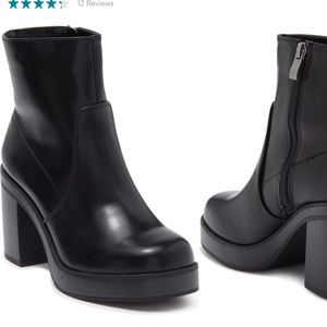 Madden Girl Tornado Block Heel Bootie